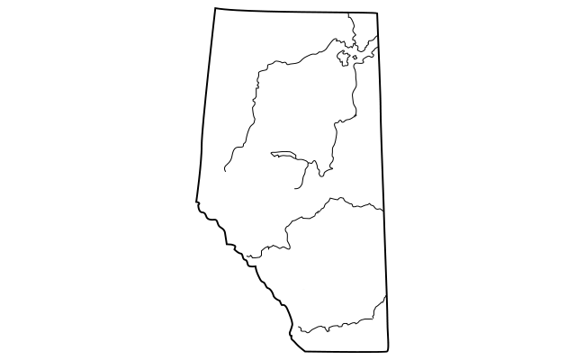 Alberta-map